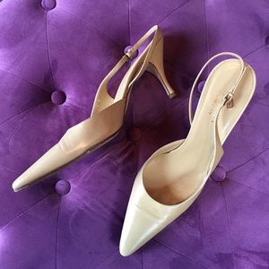 Gucci Slingback Kitten Heels